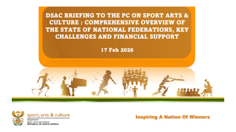 DSAC Briefing on the State of National Federations
